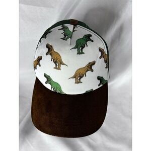 Knuckleheads Dinosaur Mesh Adjustable Hat Boys Kids Baseball Cap Medium Size
